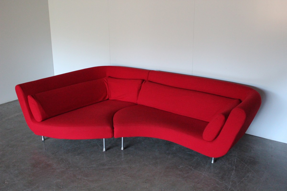 Stunning Huge Ligne Roset "Yang" Sectional Sofa in Bright ...