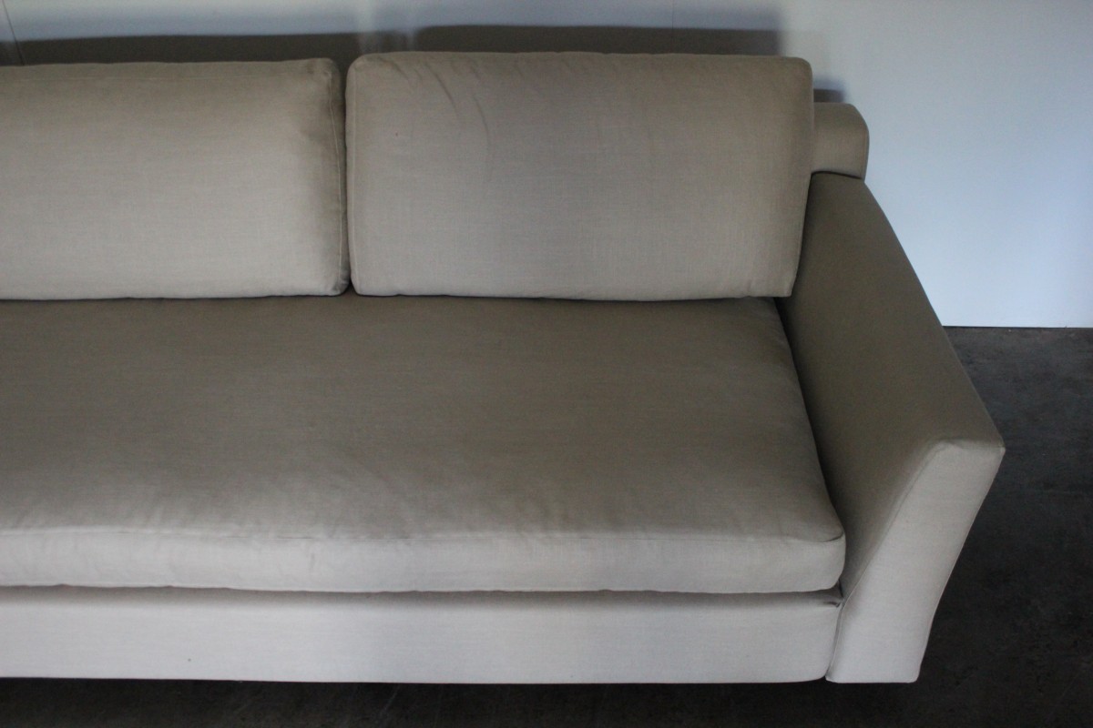 Mint Huge Cassina "235-238 Mister" L-Shape Sectional Sofa In Natural ...