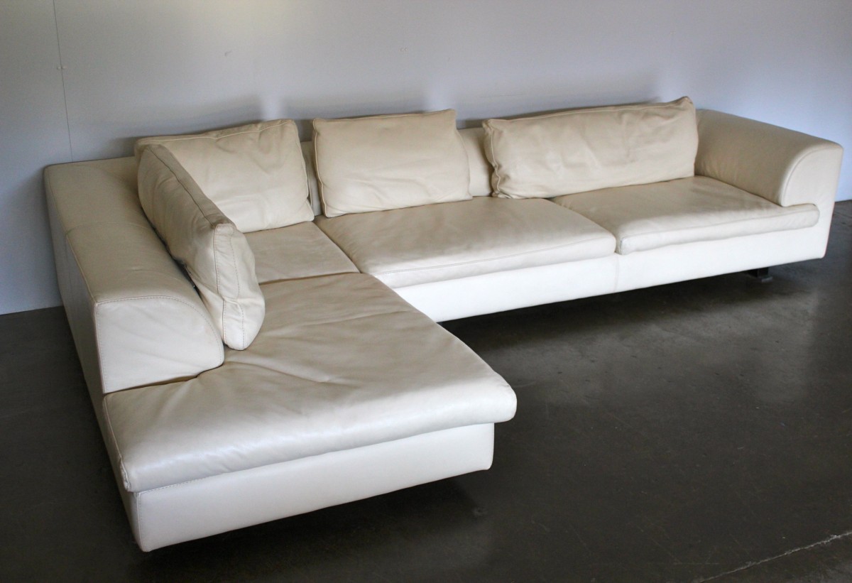 leather bobois sectional sofa