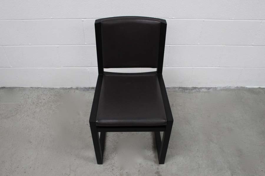 Superb Suite Of 10 B&B Italia "Musa" Dining Chairs In Dark Brown "Kasia ...