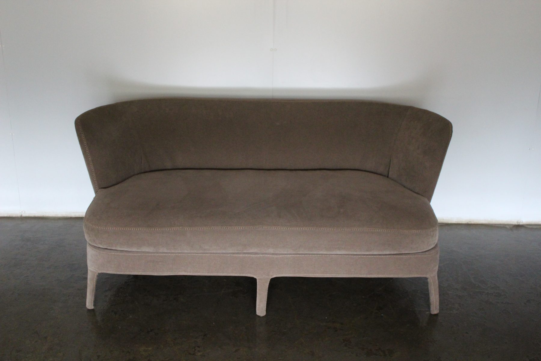 Superb Rare B&B Italia "Febo" 2.5-Seat Maxalto Sofa In "Limite ...