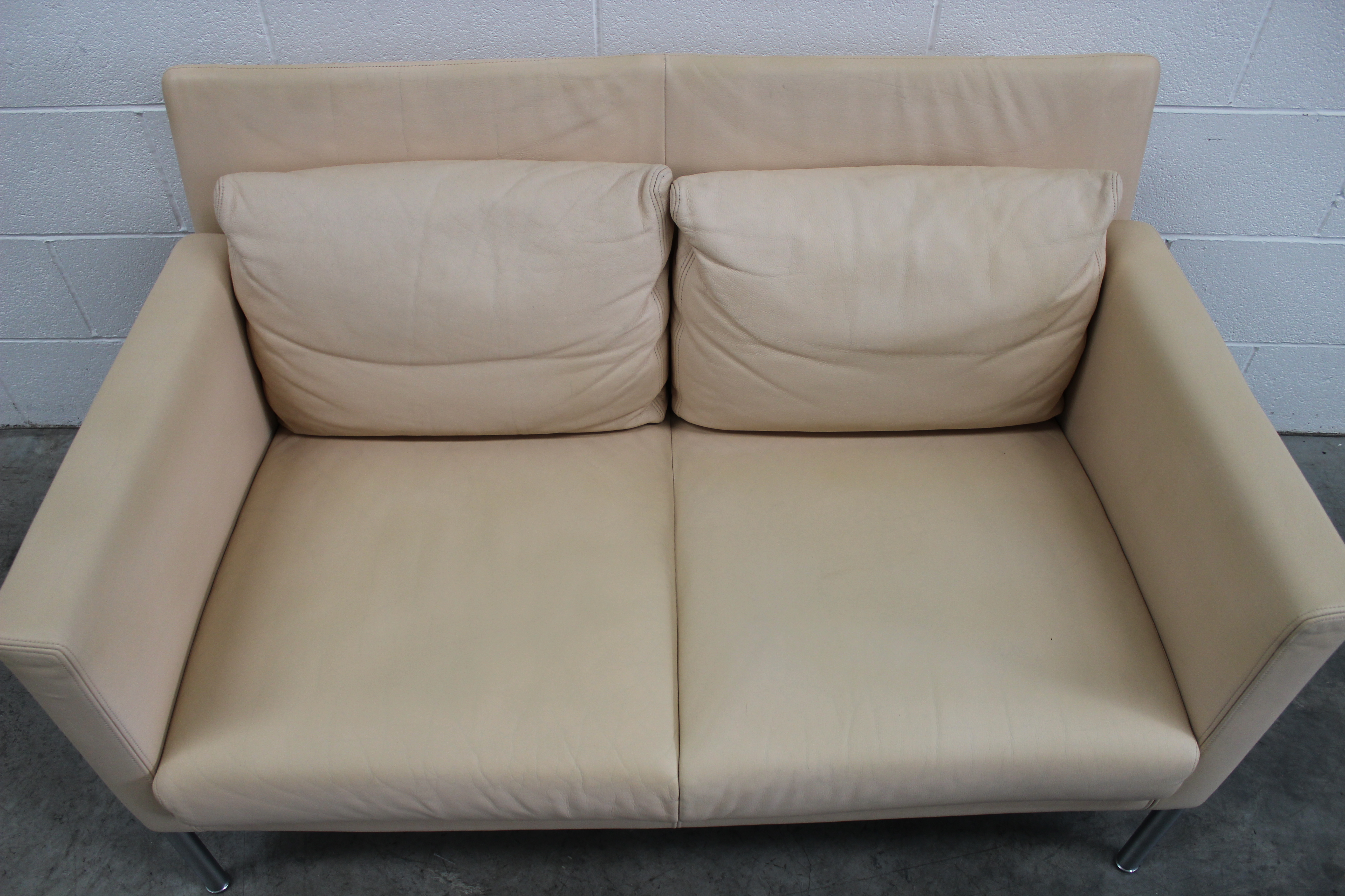 walter knoll leather sofa