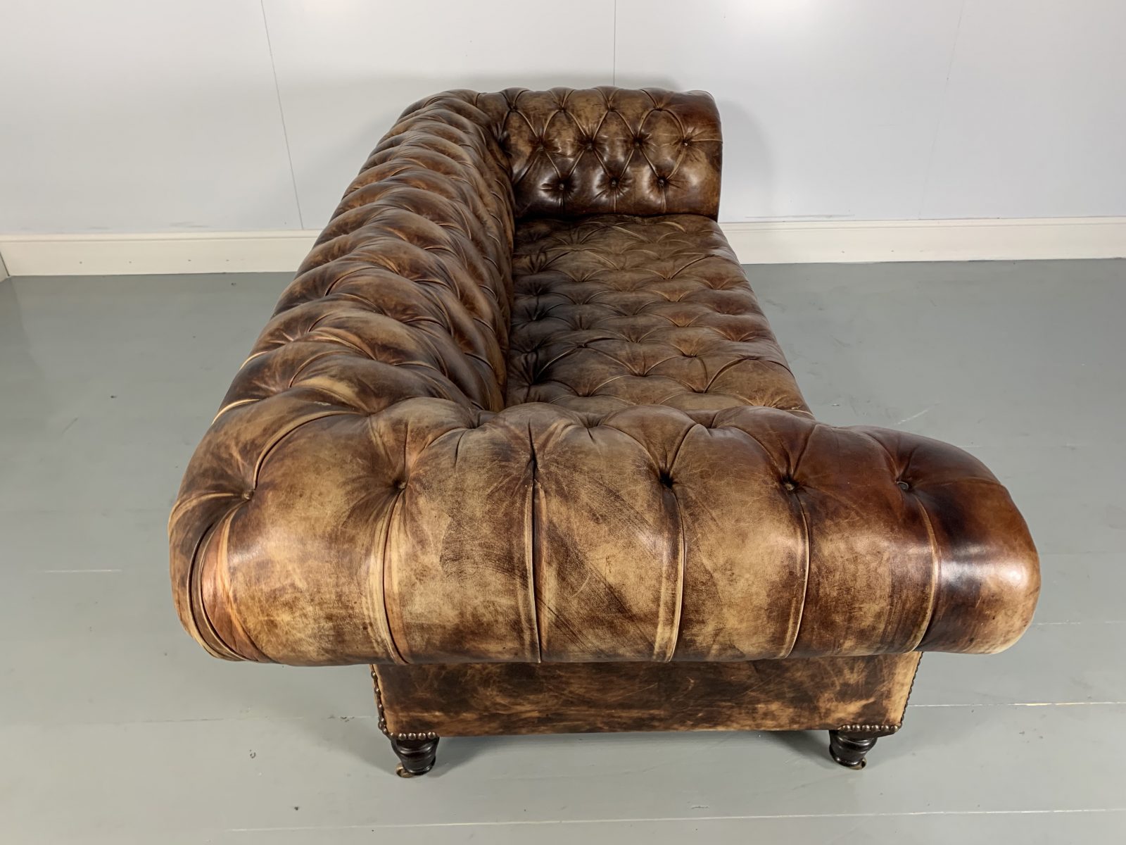 george smith leather sofa