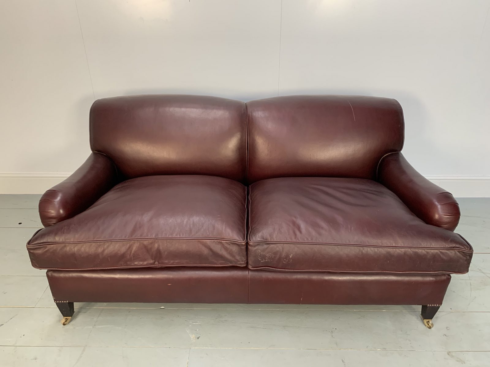 george smith leather sofa