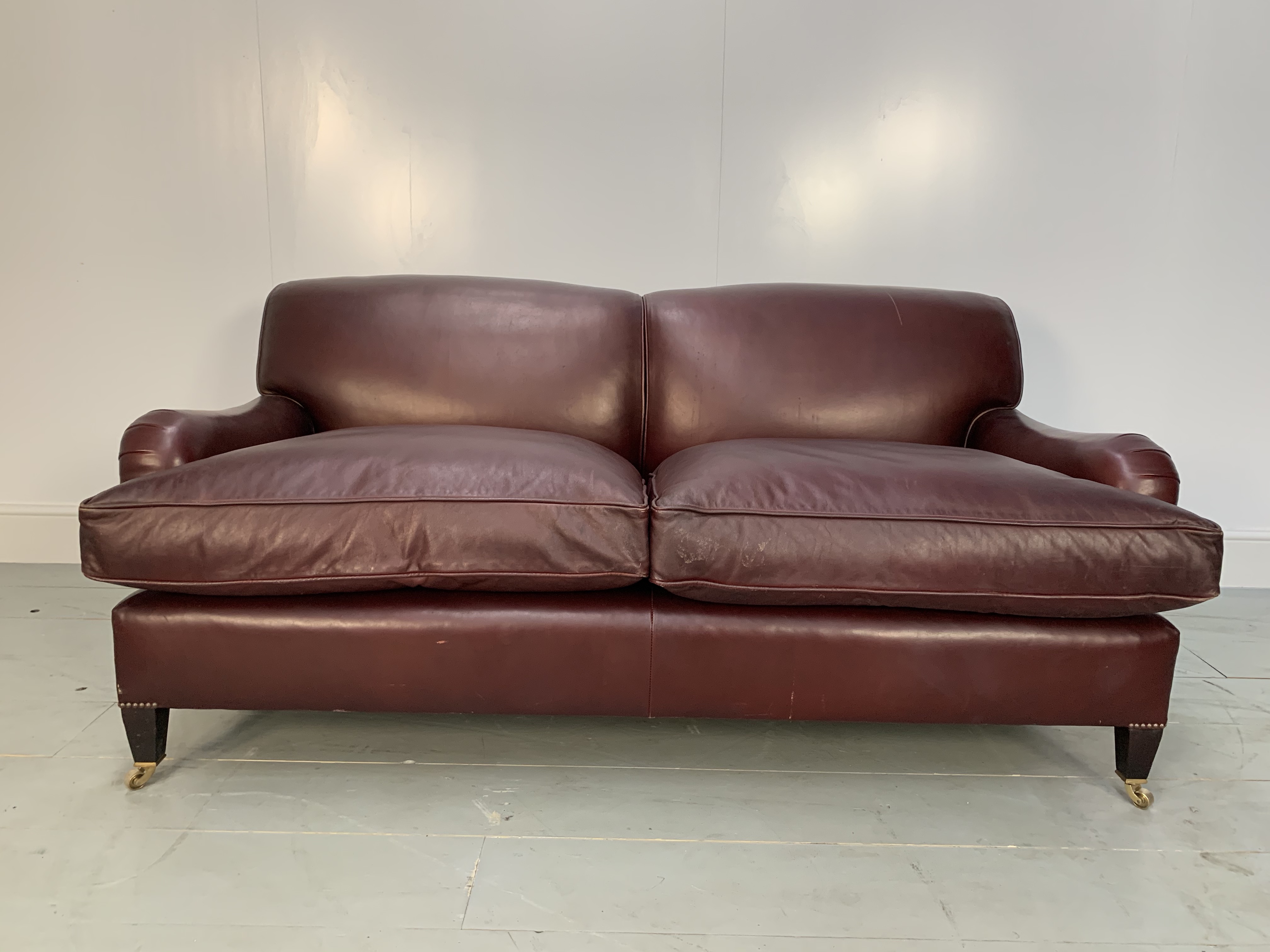 smith sofa in leather