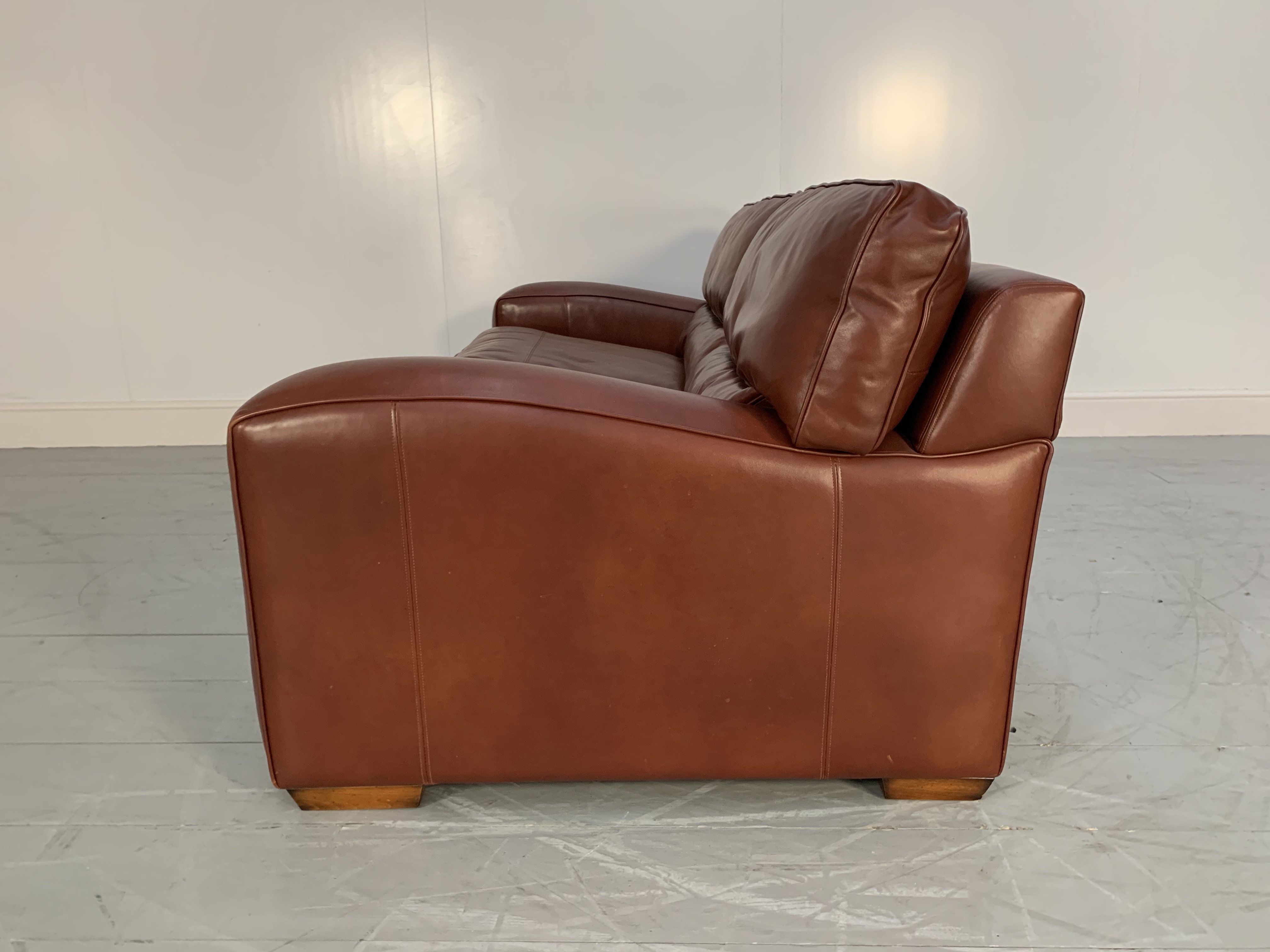 duresta panther leather sofa