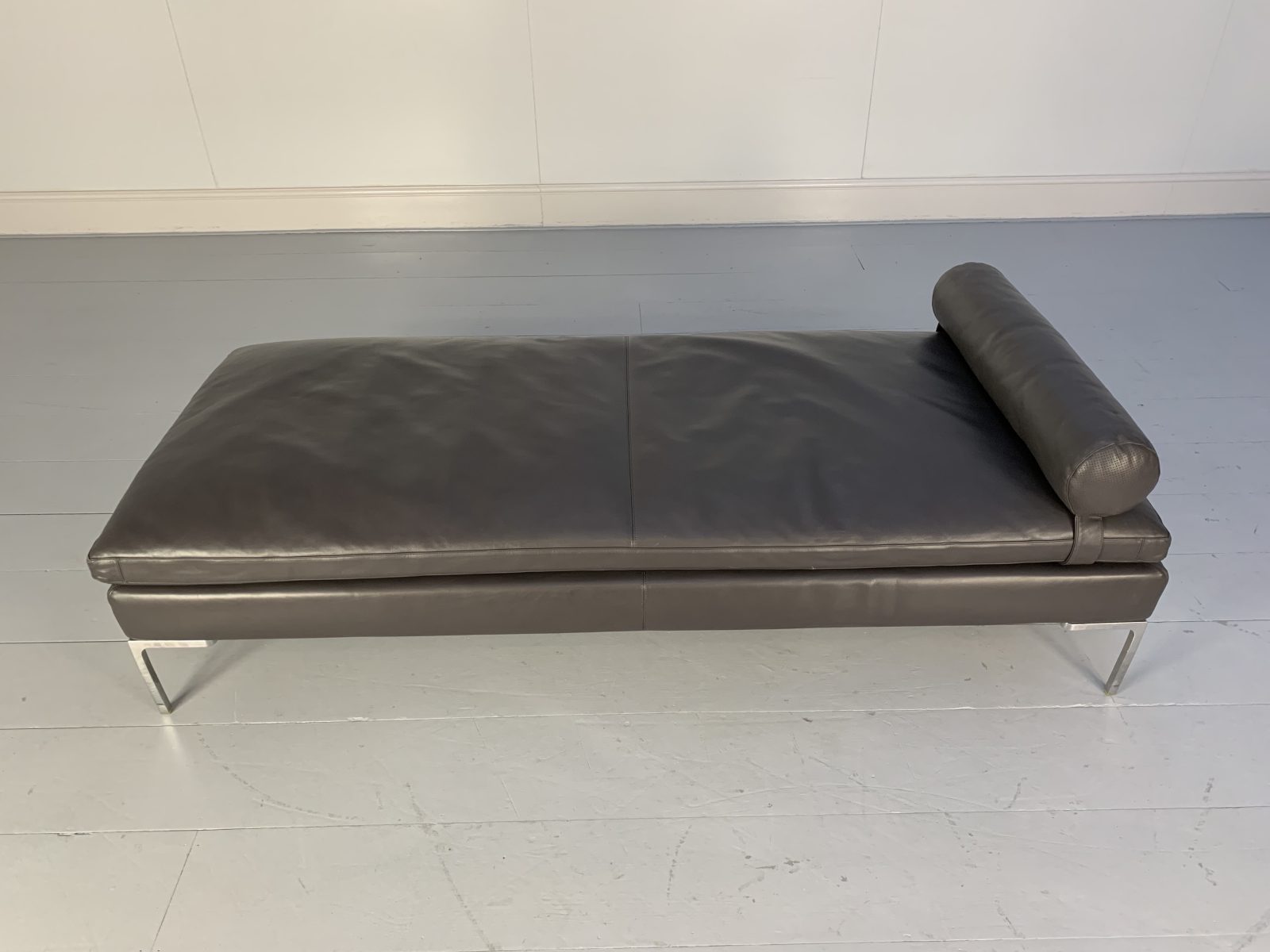 B&B Italia "Charles" Chaise Longue Daybed Sofa - In Grey "Gamma ...